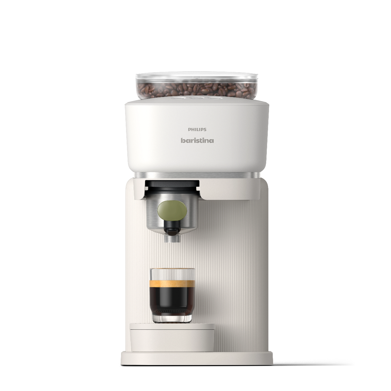 Baristina Espresso Machine - Milky White