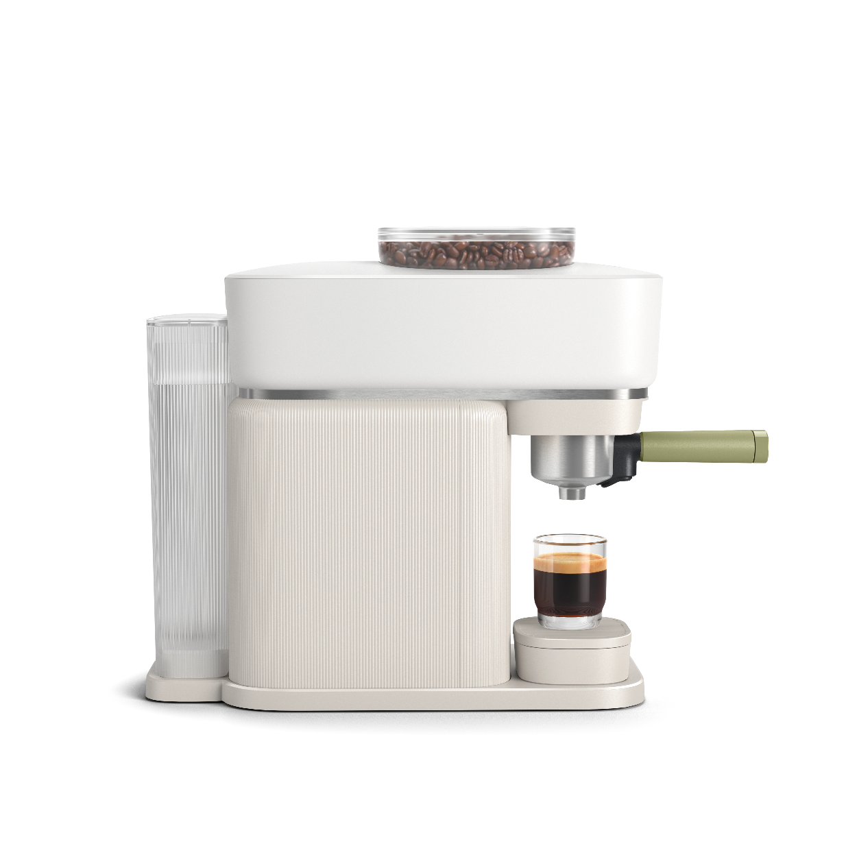 Baristina Espresso Machine - Milky White