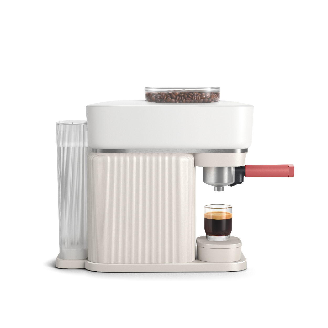 Baristina Espresso Machine - Milky White