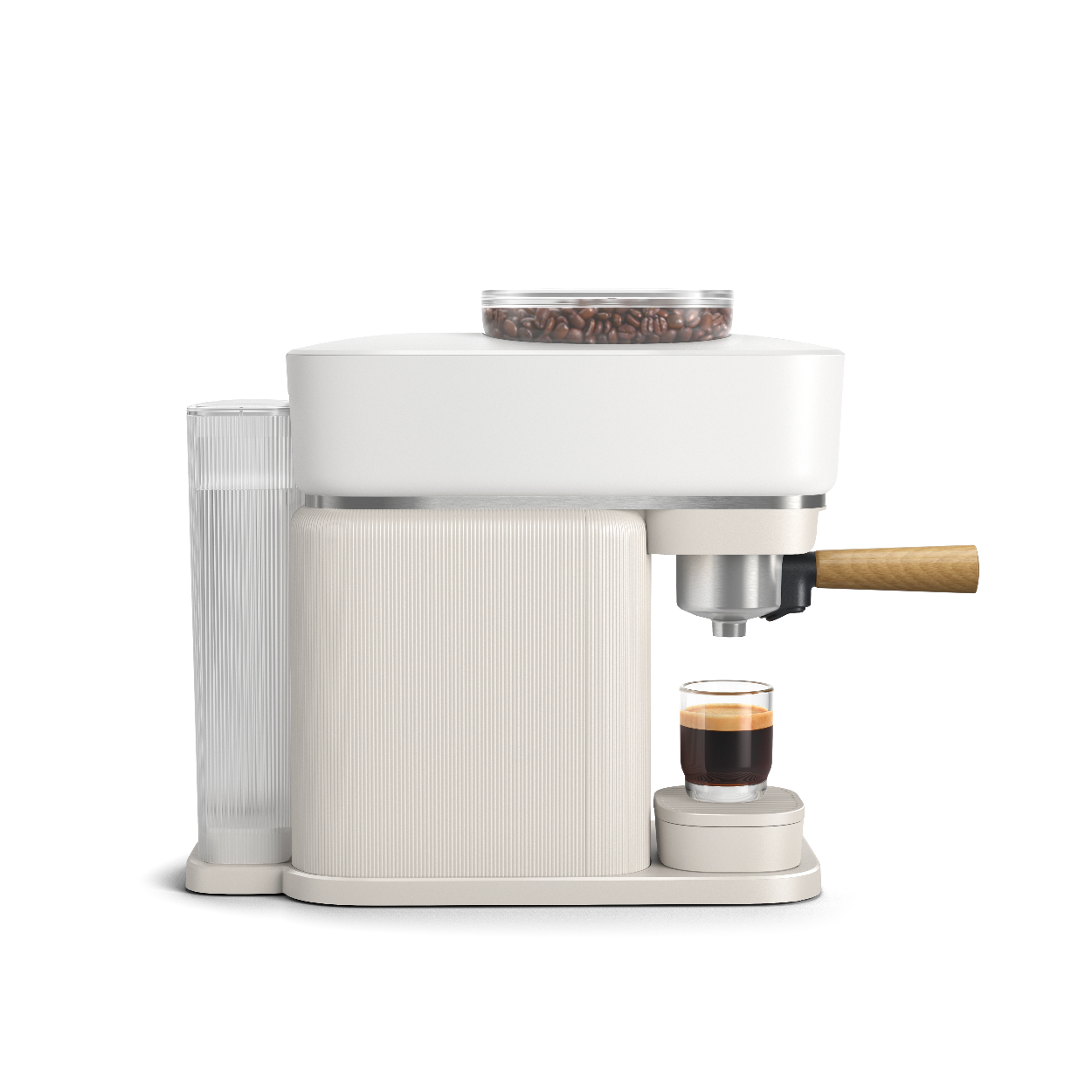 Baristina Espresso Machine - Milky White