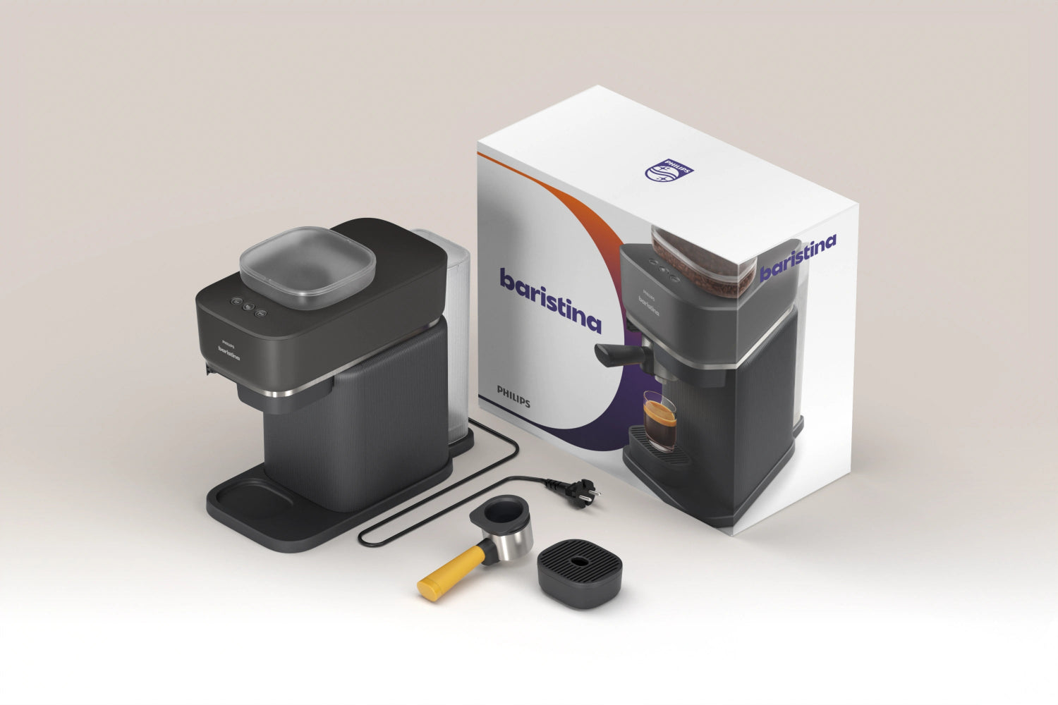 Baristina Espresso Machine - Black