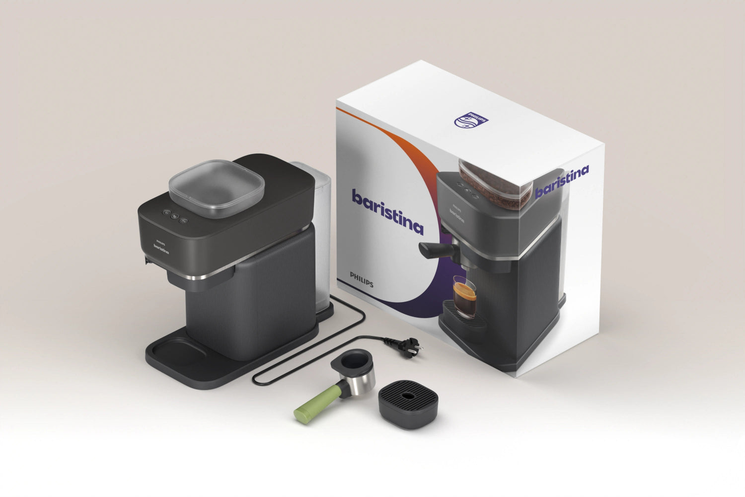 Baristina Espresso Machine - Black