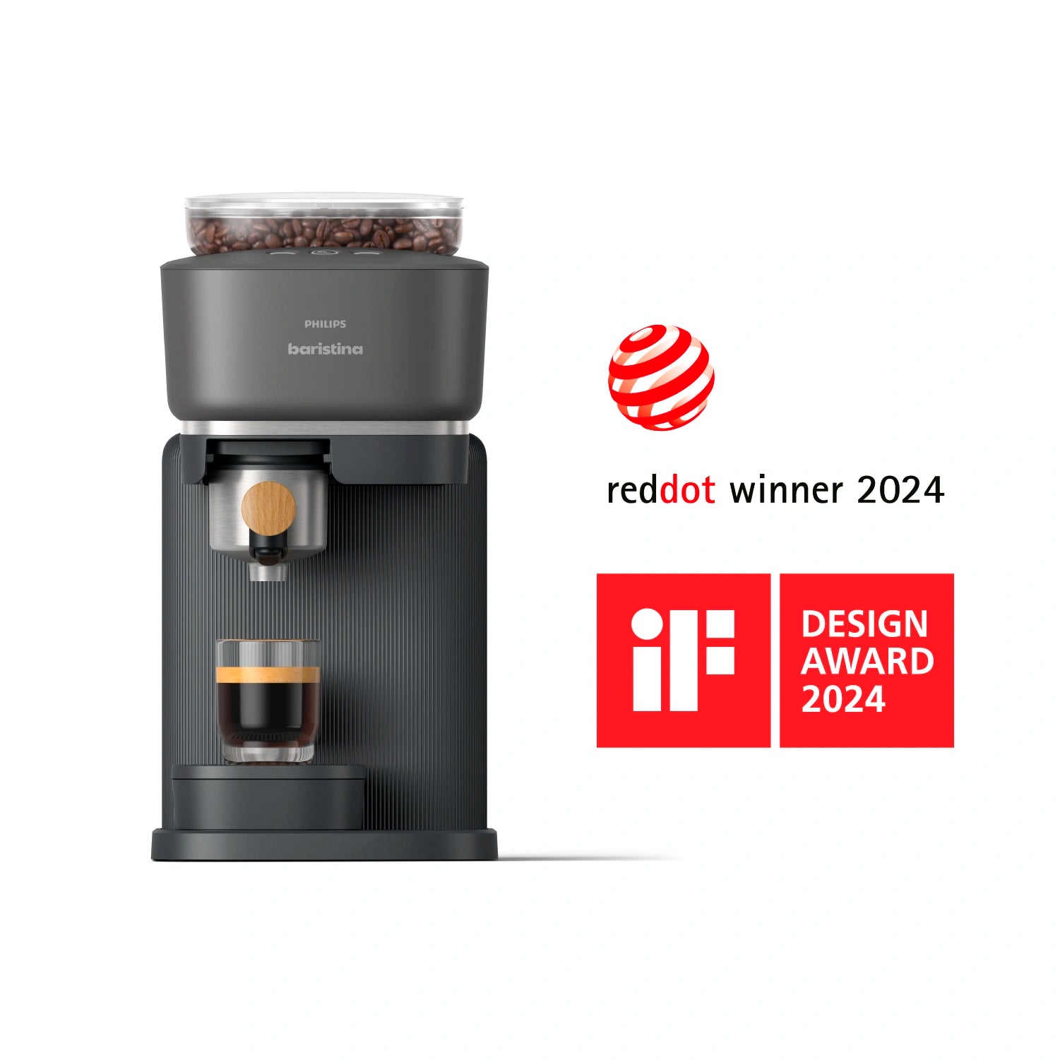 Baristina Espresso Machine - Black