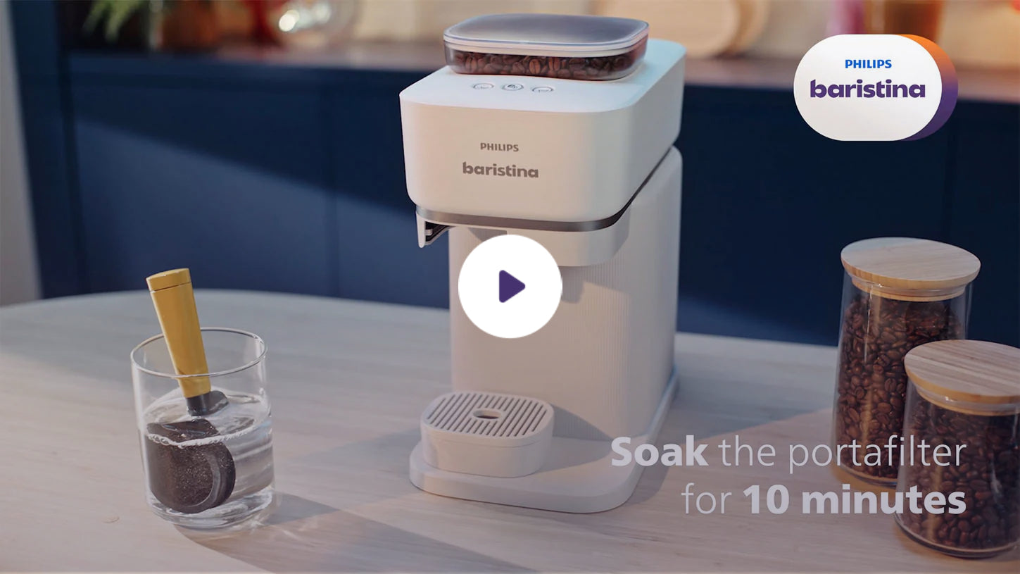 How to clean portafilter