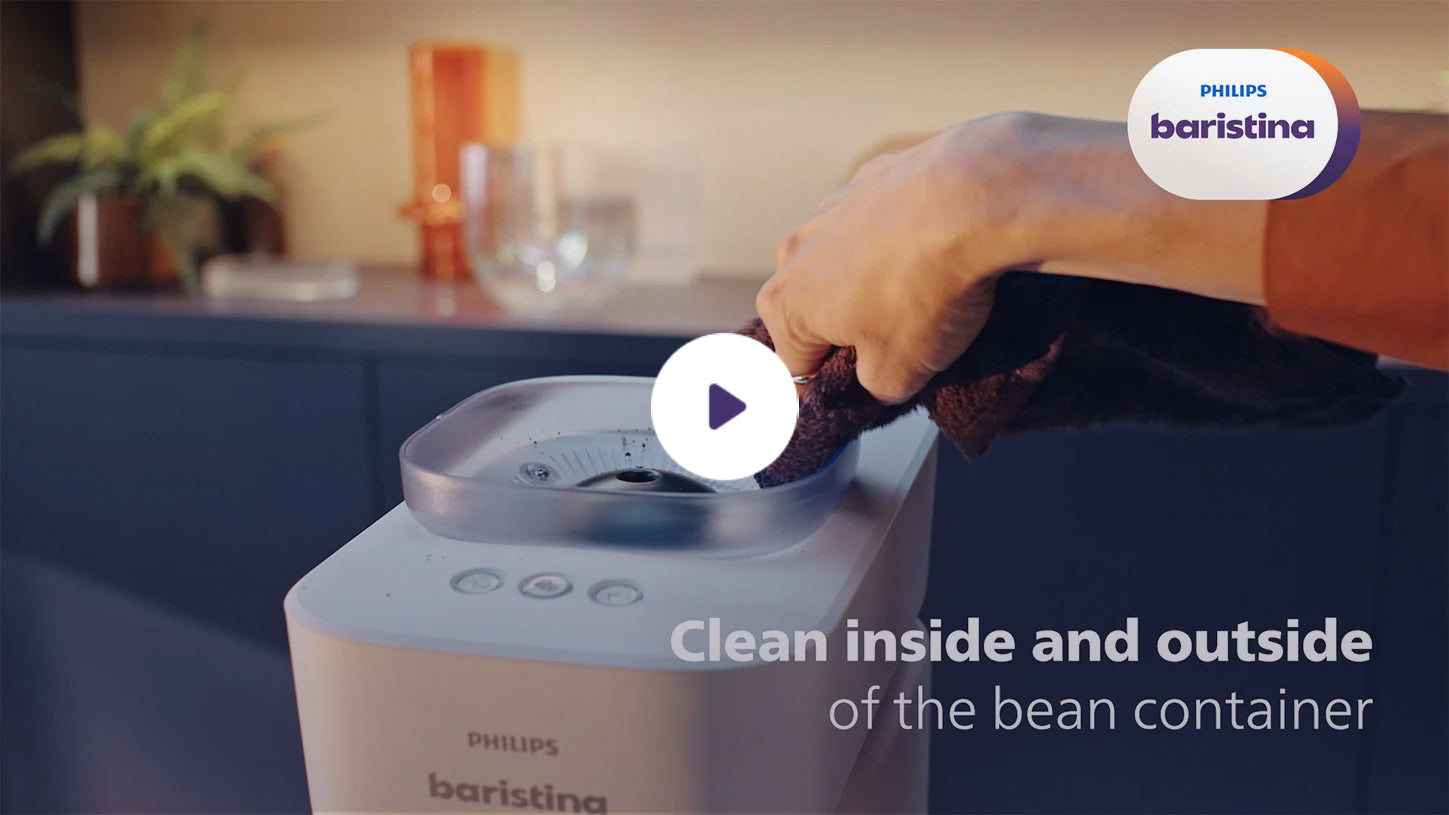 How to clean your Baristina espresso machine